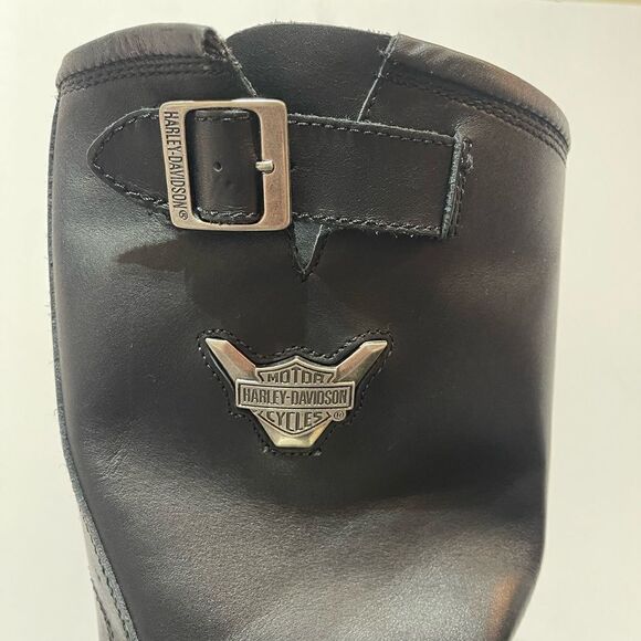 Harley Davidson Steel Toe 91137 ST Mega Conductor Boots Black Size 11.5 Men NWOT - Picture 11 of 16
